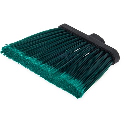 3686709 - Duo-Sweep Flagged  Angle Broom Head 12&quot; - Green