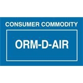 #DL7010 2 1/4 x 1 3/8&quot; ORM-D-AIR Consumer Commodity