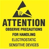 #DL9080 2 x 2 &quot; Attention
Observe Precautions for
Handling Label