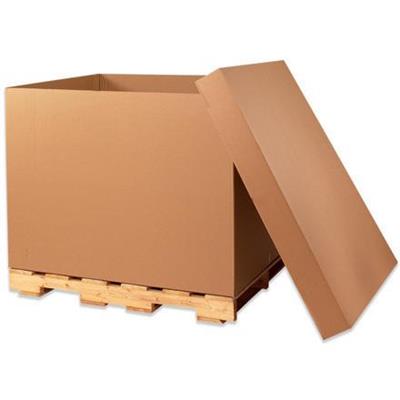 48&quot;X48&quot;X36&quot; Double Wall 
Gaylord Bottom H.S.C.
Half Slottted Container
5/Per/Bundle

(Order In Multiples of 5)