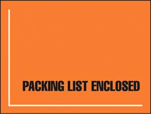 4 1/2 x 6&quot; Military Spec.
Packing List Envelope
(1000/Case)