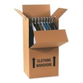 Wardrobe Box 23 3/4 x 20 1/2
x 46 1/8 51 ECT Plain-No
Print DW RSC no hand holes or
hanger bar holes