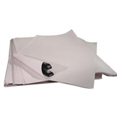 20 x 30&quot; #1 White Tissue Paper - Premium Grade Machine