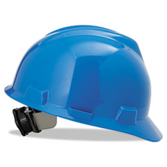 V-Gard Hard Hats, Ratchet
Suspension, Size 6 1/2 - 8,
Blue