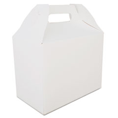 Carryout Barn Boxes, 10 Lb
Capacity, 8.88 X 5 X 6.75,
White, 150/carton