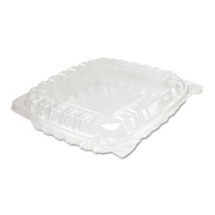 Clearseal Hinged-Lid Plastic
Containers, 8.31 X 8.31 X 2,
Clear, 125/bag, 2 Bags/carton