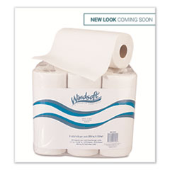 Kitchen Roll Towels, 2 Ply, 11
x 9, White, 72 Sheets/Roll, 6
Rolls/Pack