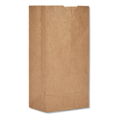 Grocery Paper Bags, 30 Lbs
Capacity, #4, 5&quot;w X 3.33&quot;d X
9.75&quot;h, Kraft, 500 Bags