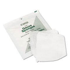 Caring Woven Gauze Sponges,
Sterile, 12-Ply, 4 X 4,
1,200/carton