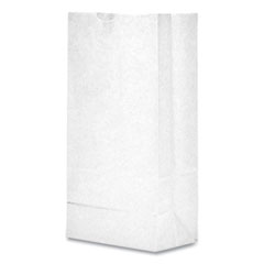 Grocery Paper Bags, 35 Lbs
Capacity, #8, 6.13&quot;w X 4.17&quot;d
X 12.44&quot;h, White, 500 Bags