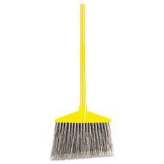 7920014588208, Angled Large
Broom, 46.78&quot; Handle,
Gray/yellow