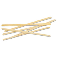 Renewable Wooden Stir Sticks,
7&quot;, 1,000/pack, 10
Packs/carton
