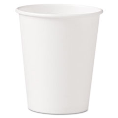 Polycoated Hot Paper Cups, 10
Oz, White, 50 Sleeve, 20
Sleeves/carton
