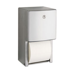 Conturaseries Two-Roll Tissue Dispenser, 6 1/16&quot; X 5 15/16&quot;