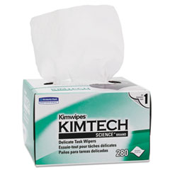 Kimwipes, Delicate Task Wipers, 1-Ply, 4 2/5 X 8 2/5,