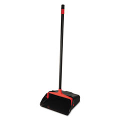 Maxi-Plus Lobby Dust Pan With Rear Wheels, 13 X 35, 30&quot;