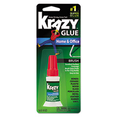 All Purpose Brush-On Krazy Glue, 0.18 Oz, Dries Clear