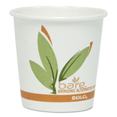 Bare By Solo Eco-Forward
Recycled Content Pcf Paper Hot
Cups, 8 Oz, Green/white/beige,
1,000/carton