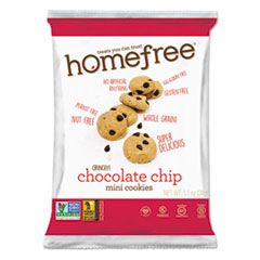 Gluten Free Chocolate Chip
Mini Cookies, 1.1 Oz Pack,
30/carton