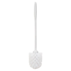 Toilet Bowl Brush, 15&quot;, White,
Plastic, 24/Carton
