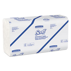 Pro Scottfold Towels, 9 2/5 X 12 2/5, White, 175
