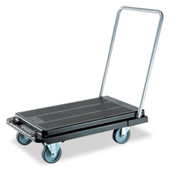 Heavy-Duty Platform Cart, 500 Lb Capacity, 21 X 32.5 X 37.5,