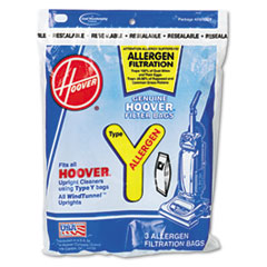Disposable Allergen Filtration
Bags For Commercial Windtunnel
Vacuum, 3/pack
