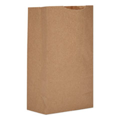 Grocery Paper Bags, 52 lbs
Capacity, #3, 4.75&quot;w x 2.94&quot;d
x 8.04&quot;h, Kraft, 500 Bags