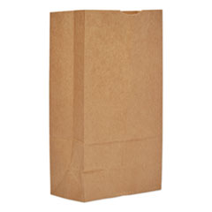 Grocery Paper Bags, 12#,
7.06&quot;w X 4.5&quot;d X 13.75&quot;h,
Kraft, 500 Bags