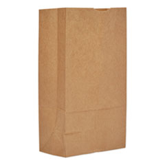 Grocery Paper Bags, 50 Lbs
Capacity, #12, 7&quot;w X 4.38&quot;d X
13.75&quot;h, Kraft, 500 Bags