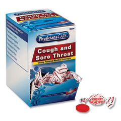 Cough And Sore Throat, Cherry Menthol Lozenges, 50