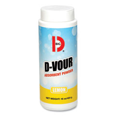 D-Vour Absorbent Powder, Canister, Lemon, 16oz,