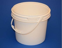 1 Gallon White Food Grade
Pail W/ Plastic Handle
1200/skid